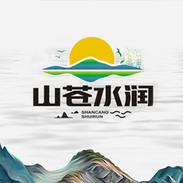 山蒼水潤文化傳媒LOGO設計